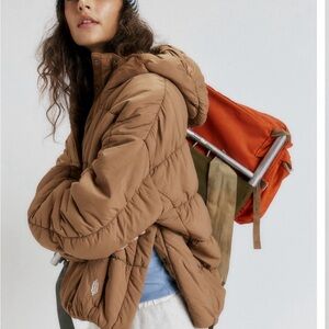 Stylish Tan Free People Pullover